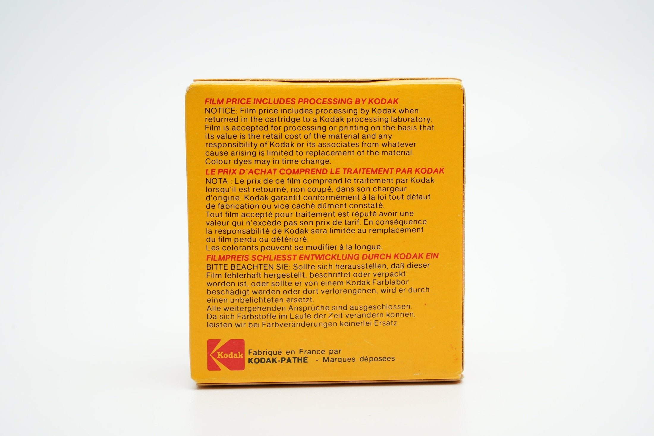 Verlopen Kodachrome 40 TYPE A- Super 8 color movie film