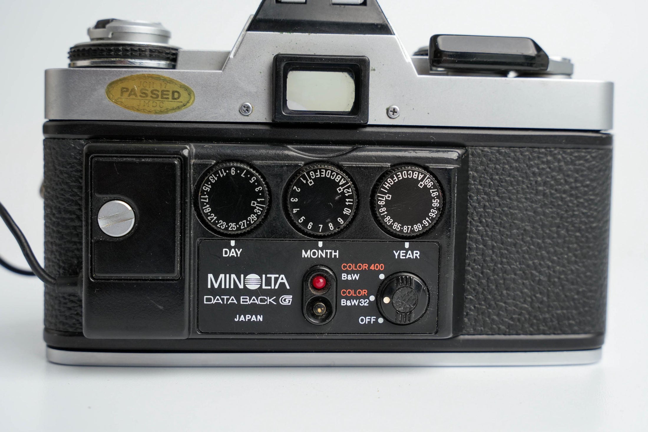 Minolta XG-1 met Data Back G & 45mm f/2 – Volledig Werkend