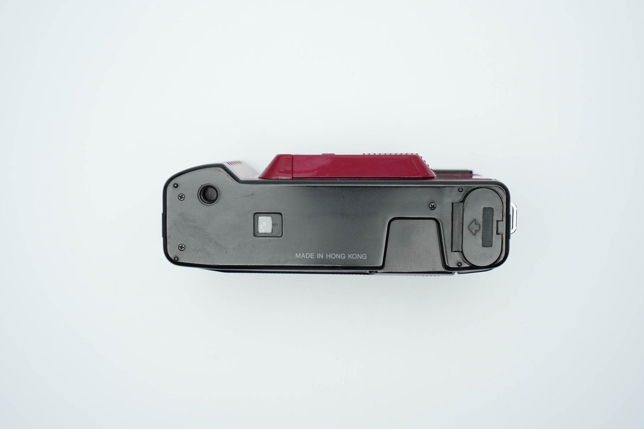 Halina AF 810 DX | Vintage 35mm Compact Camera in Diep Rood | Werkend en in Mooie Staat