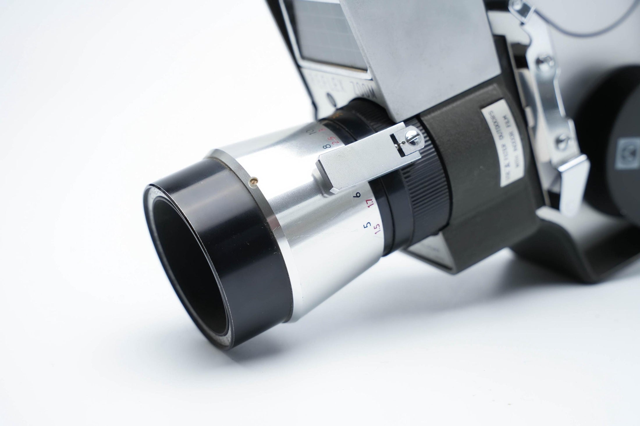 Holiday Reflex Zoom ZE-II – Stijlvolle Jaren 60 8mm Filmcamera, Volledig Werkend