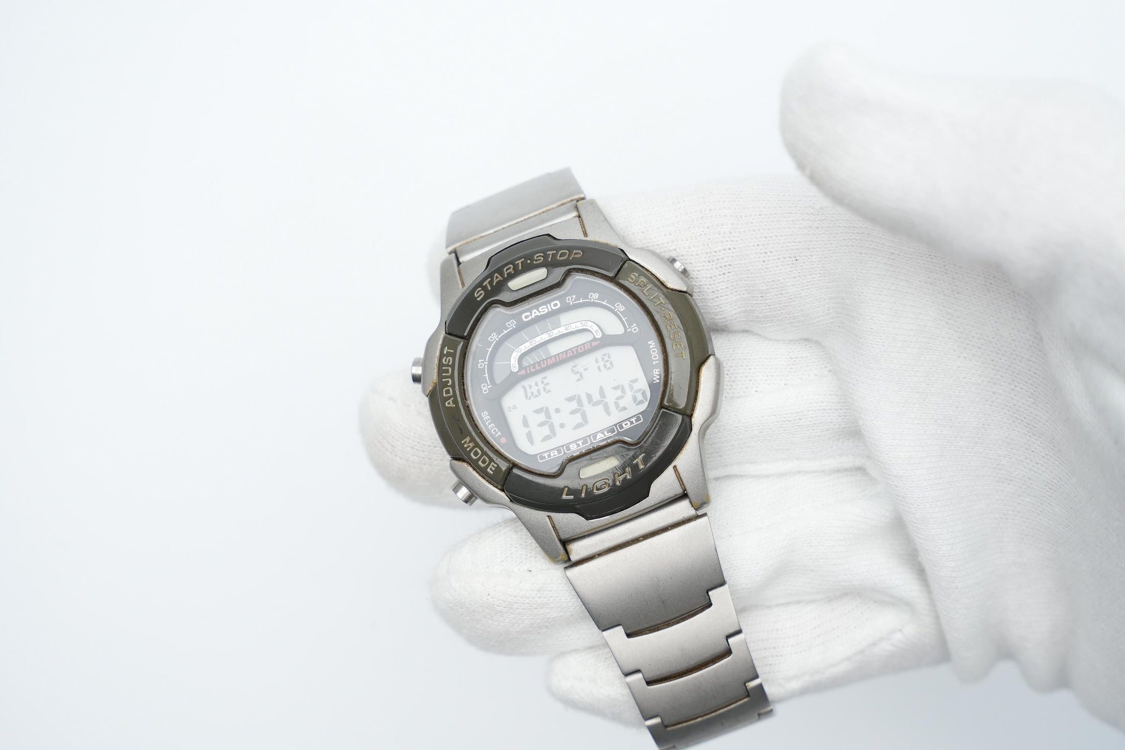 Casio W-729H Digitale Horloge – Vintage Sporthorloge met Metaalband