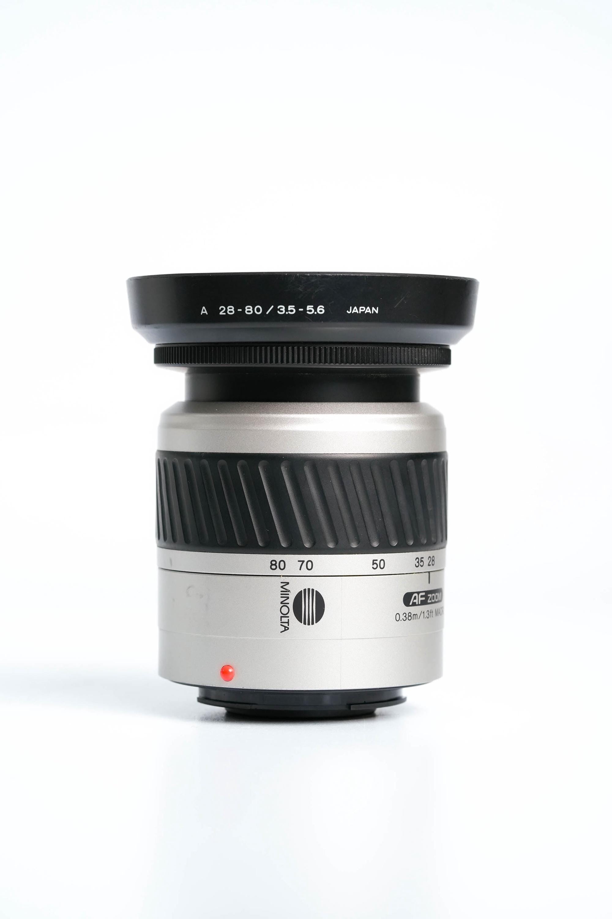 Minolta AF Zoom 28-80mm f/3.5-5.6 Macro – Veelzijdige Zoomlens voor Minolta A-Mount