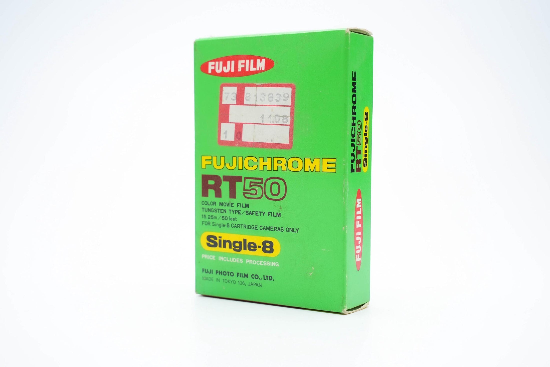 Fujifilm Fujichrome RT50 Single-8 Kleurfilm – Zeldzame Tungsten Film