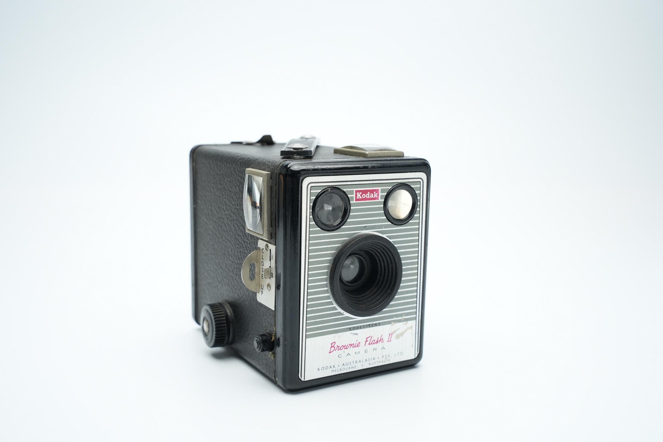 Kodak Brownie Flash II - Vintage 1960s Box Camera voor 620 Film
