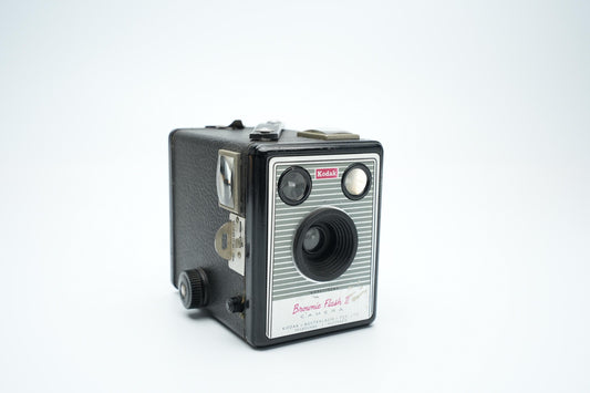 Kodak Brownie Flash II - Vintage 1960s Box Camera voor 620 Film