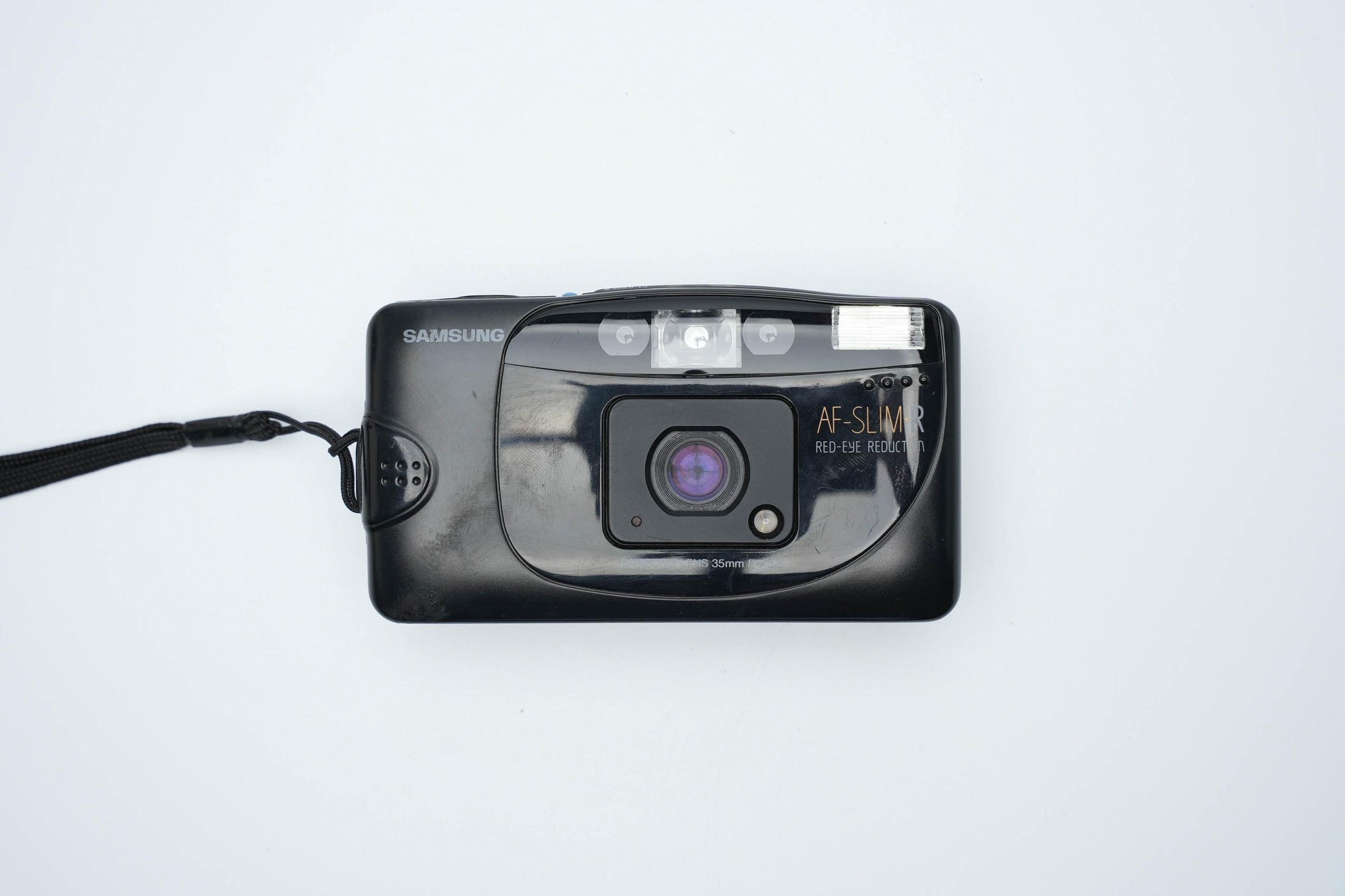 Samsung AF-Slim R Compact Camera | Werkende Vintage 35mm Point-and-Shoot