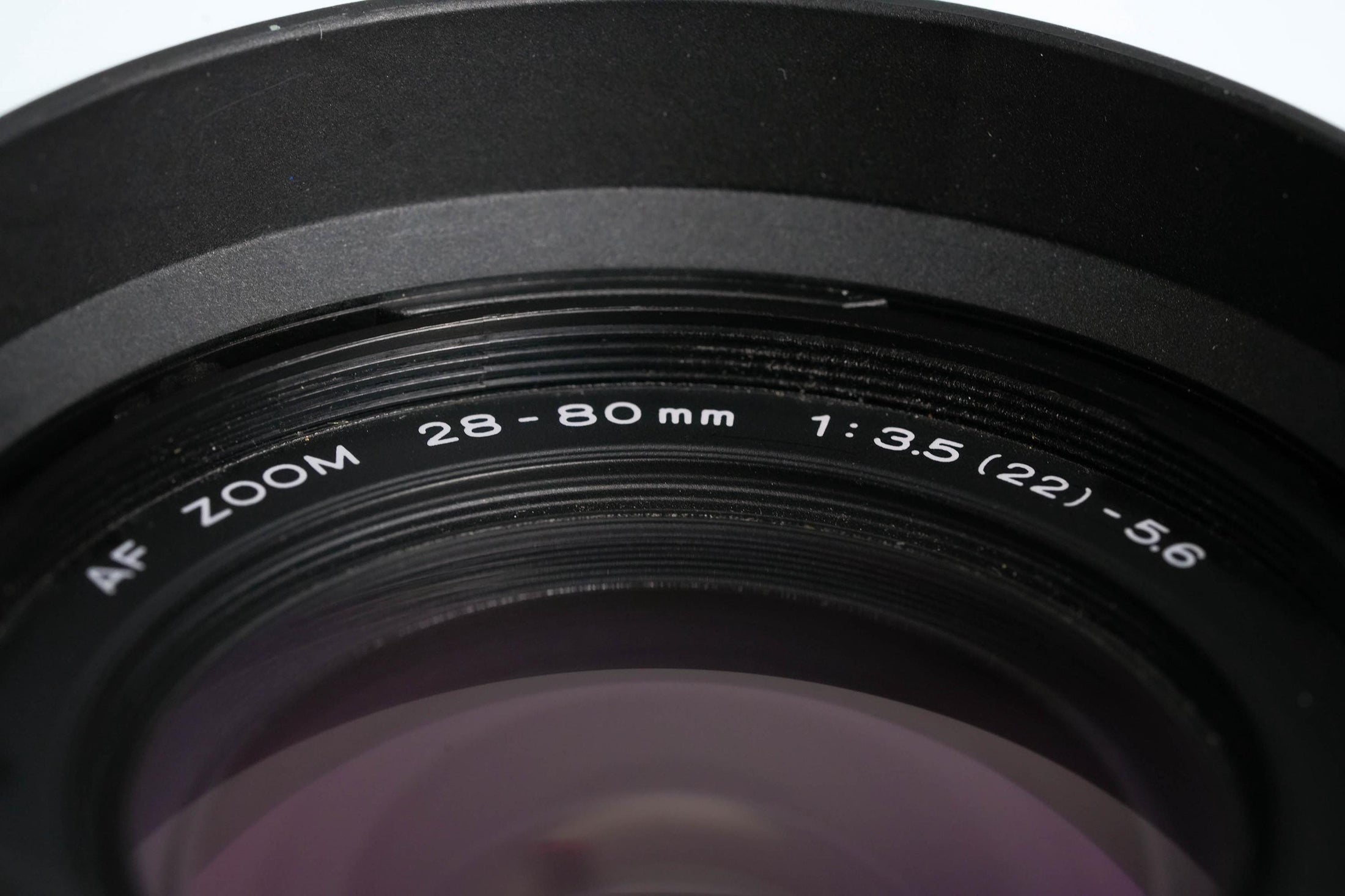 Minolta AF Zoom 28-80mm f/3.5-5.6 Macro – Veelzijdige Zoomlens voor Minolta A-Mount