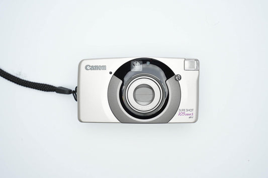 Canon Sure Shot 105 Zoom S – Compacte Zoomcamera met Krachtige Lens en Elegante Look