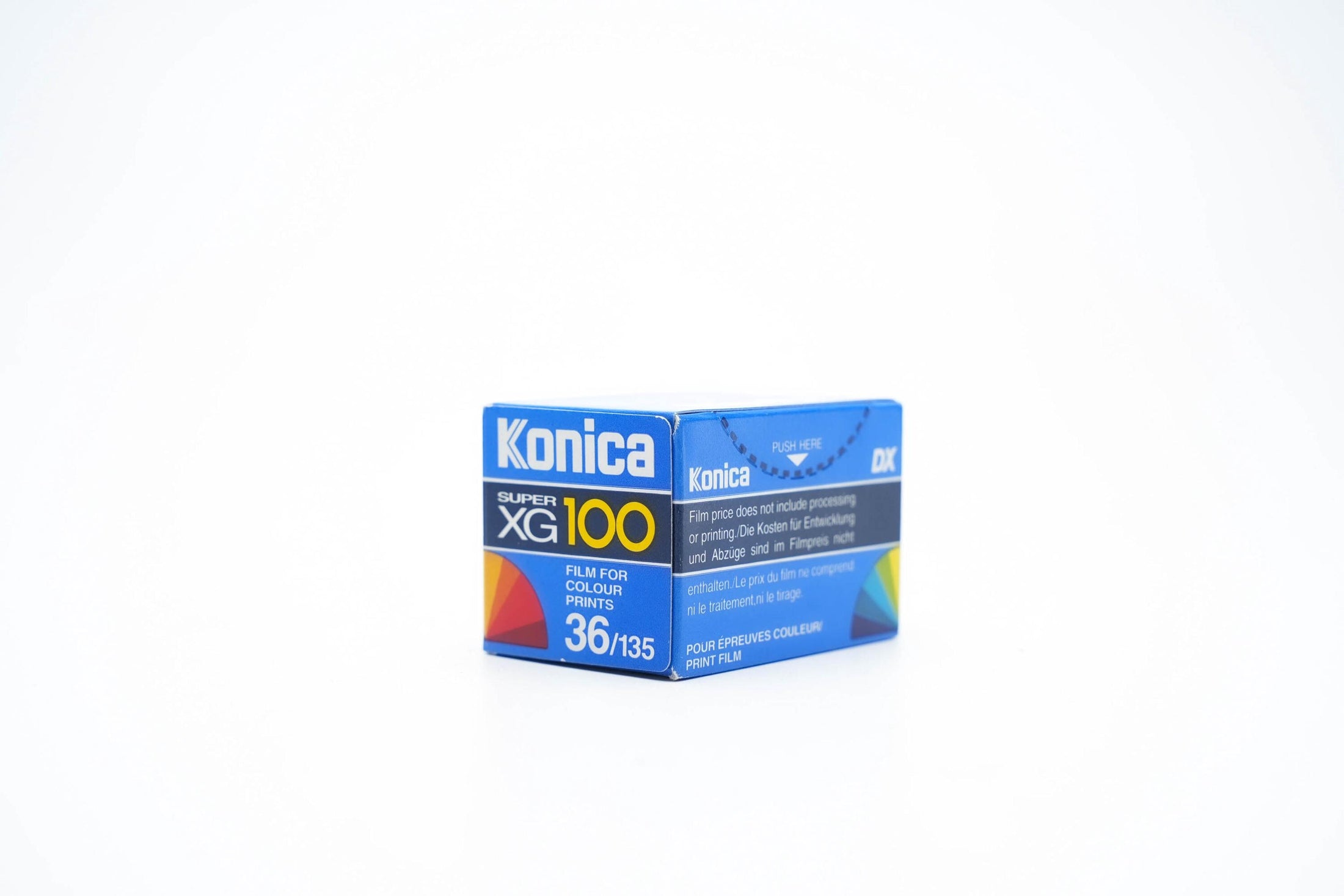 Konica Super XG 100 – 35mm Kleurnegatieffilm (36 opnames) | Vintage Analoge Film