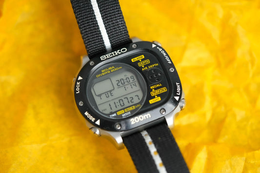 Seiko M726-5A00 Scuba Diver’s 200m – Vintage Duikershorloge, Volledig Functioneel by Unseend