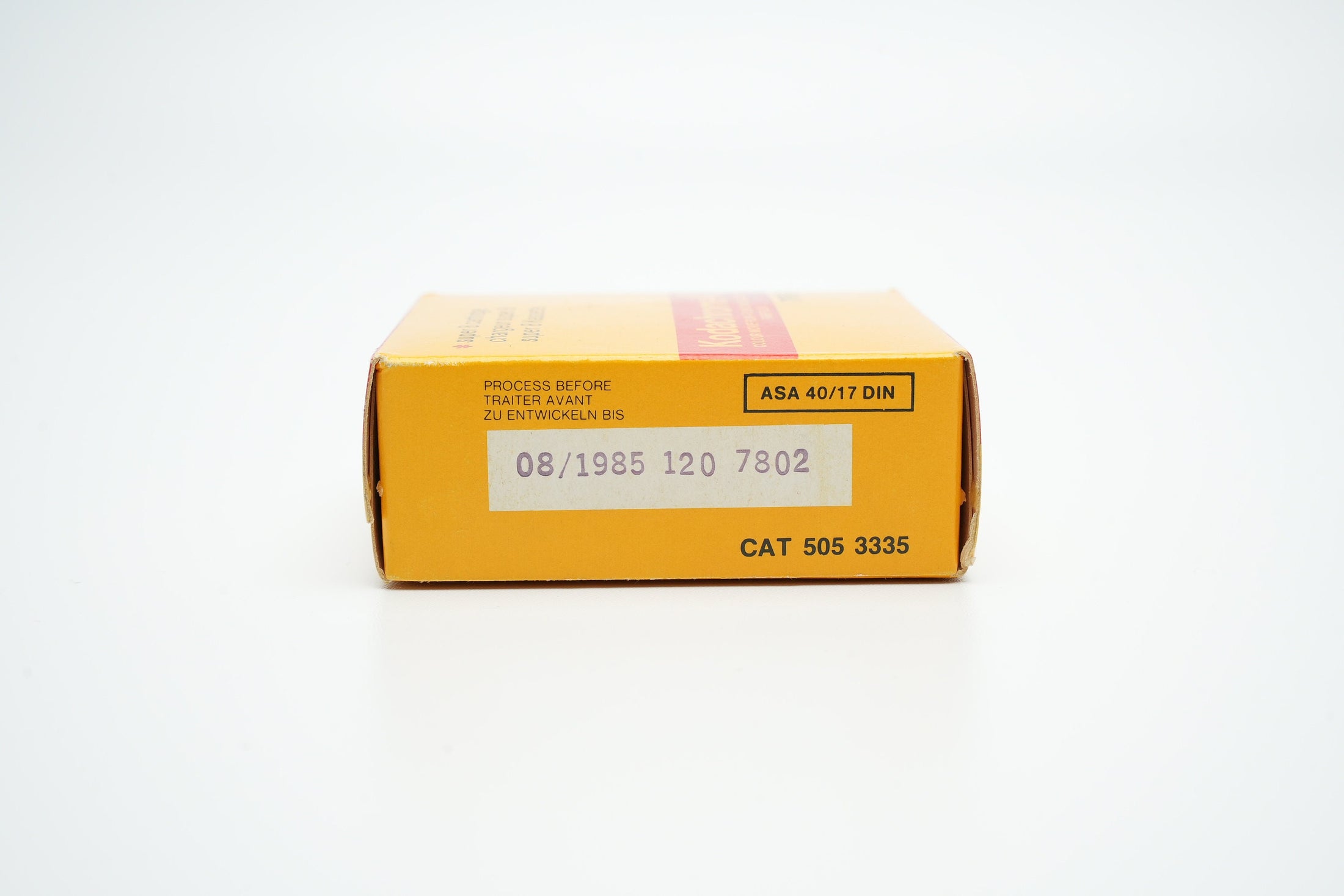 Verlopen Kodachrome 40 TYPE A- Super 8 color movie film