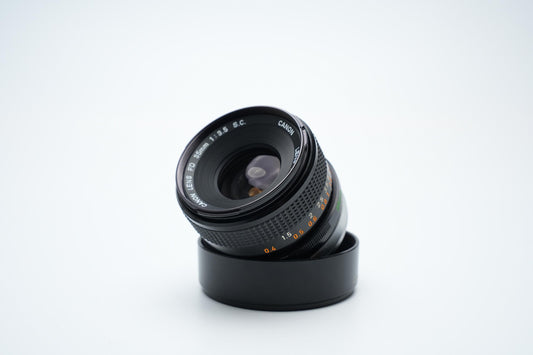 Canon FD 35mm F3.5 S.C. Lens - Vintage Groothoekobjectief | Met Originele Doos