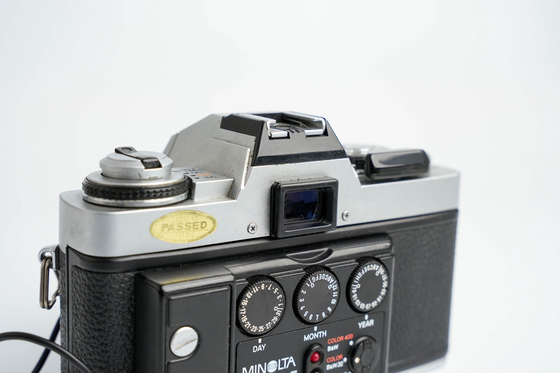 Minolta XG-1 met Data Back G & 45mm f/2 – Volledig Werkend