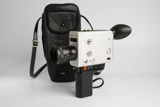 Braun Nizo S480 Super 8 Camera – Volledig Werkend, f/1.8 Lens (8-48mm)
