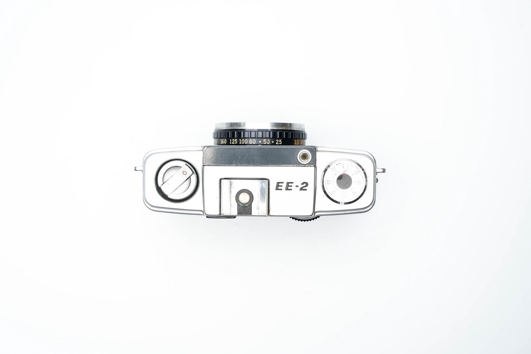 Olympus Pen EE-2 – Compacte Vintage Camera met Origineel Beschermhoesje