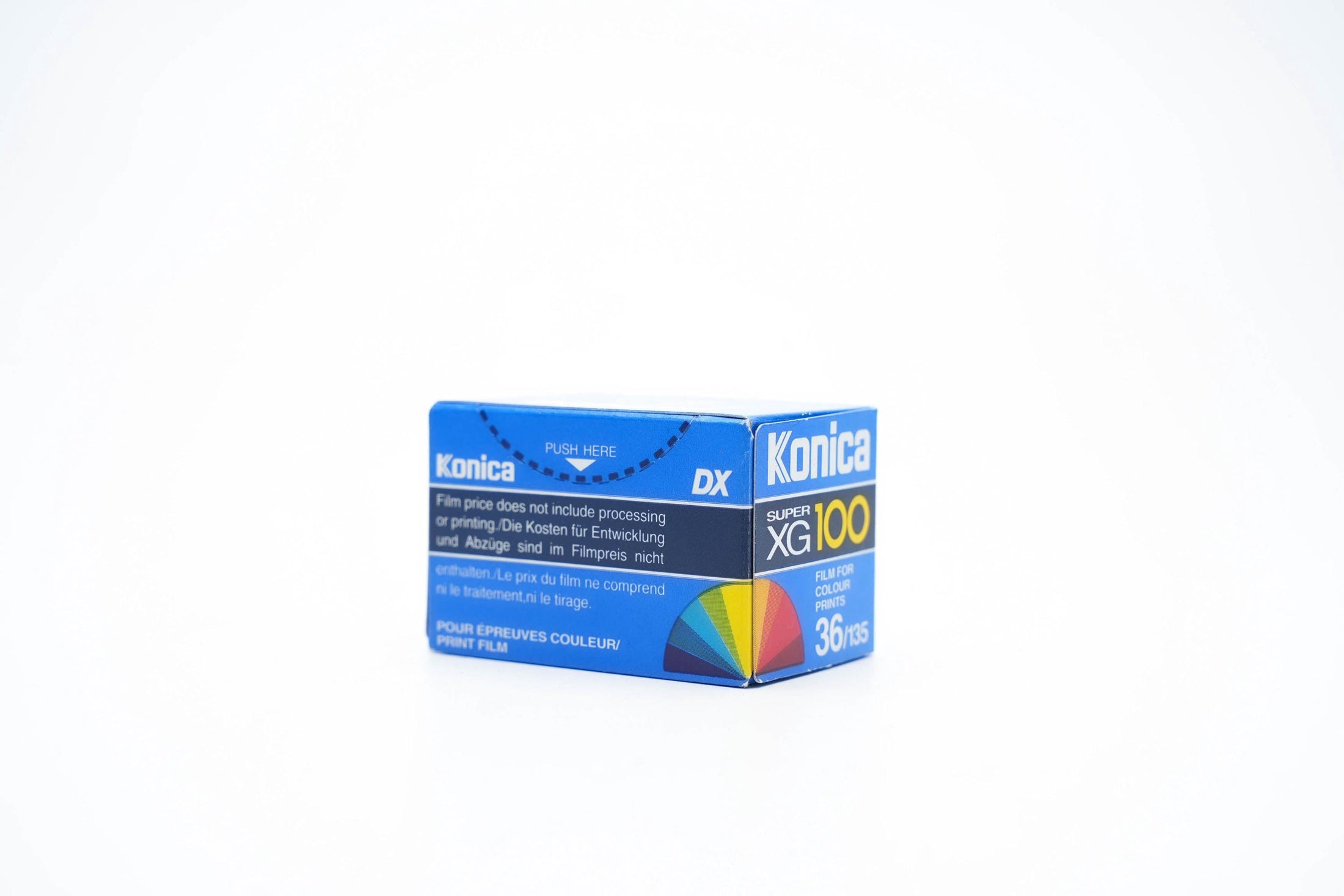 Konica Super XG 100 – 35mm Kleurnegatieffilm (36 opnames) | Vintage Analoge Film