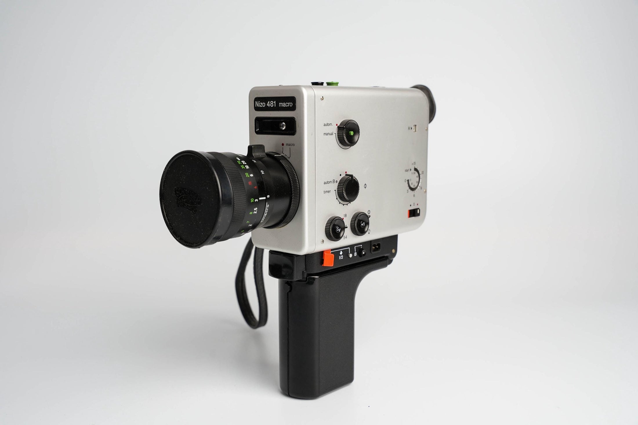 Braun Nizo 481 Macro Super 8 Camera – Volledig Werkend, f/1.8 Lens (8-48mm)