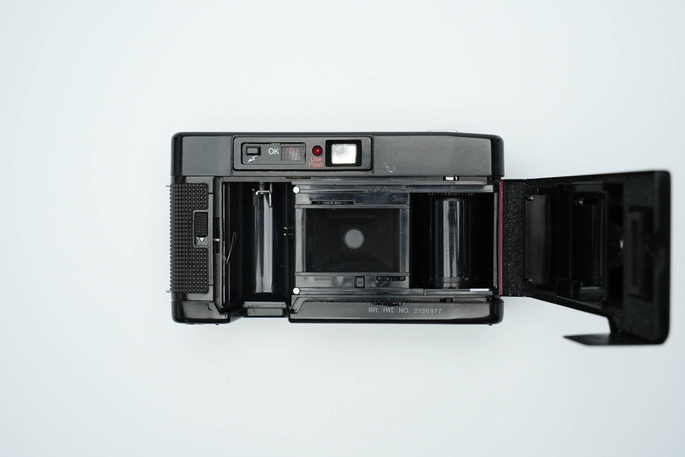 Halina AF 810 DX | Vintage 35mm Compact Camera in Diep Rood | Werkend en in Mooie Staat