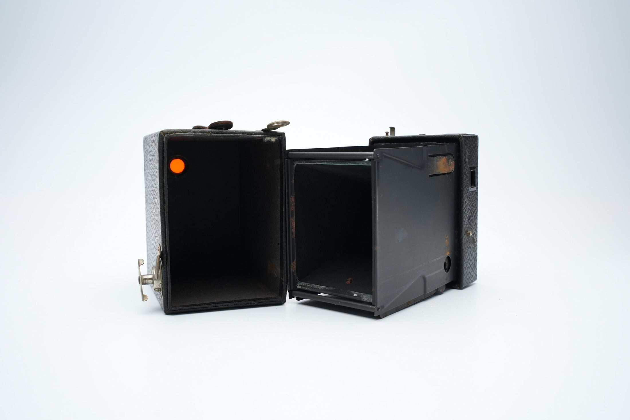 Kodak Portrait Hawkeye No. 2 Box Camera – Vintage 120 Filmcamera voor Verzamelaars en Analoge Fotografie Enthousiastelingen