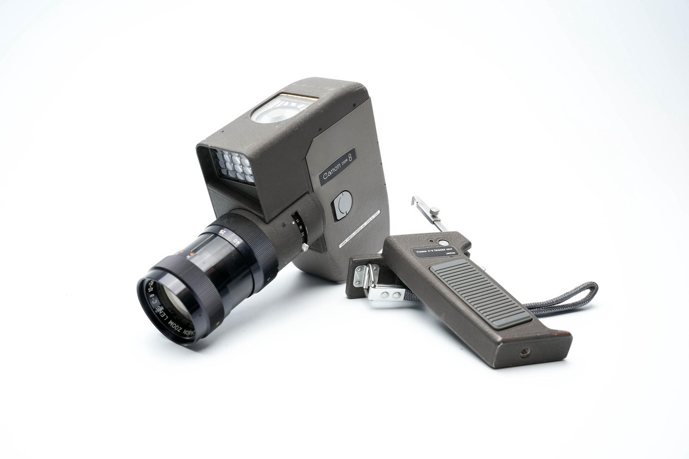 Canon Zoom 8 Vintage Filmcamera – Iconisch Design, Werkend en Authentiek!