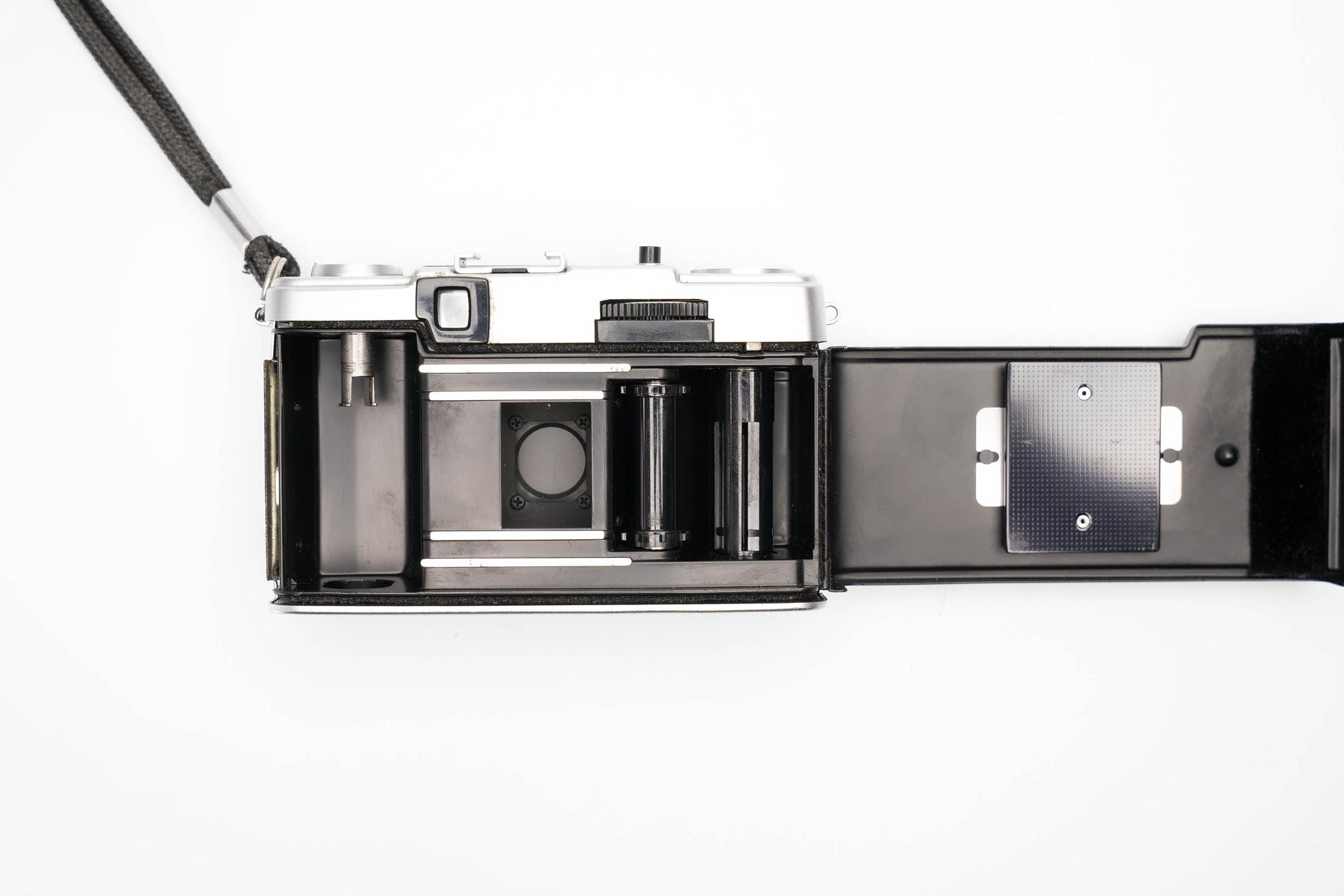 Olympus Pen EE-3 - Compacte Halfframe Camera met Werkende Lichtmeter