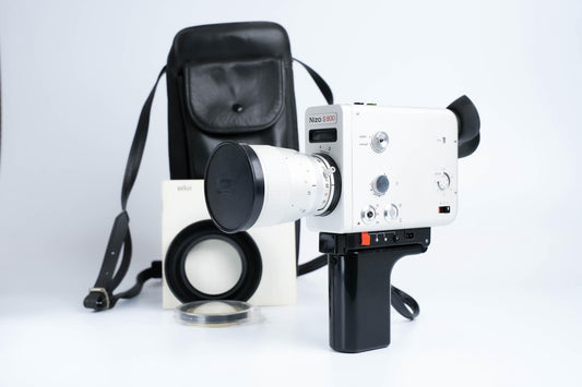 Braun Nizo S800 – Iconische Super 8-camera | Volledig werkend