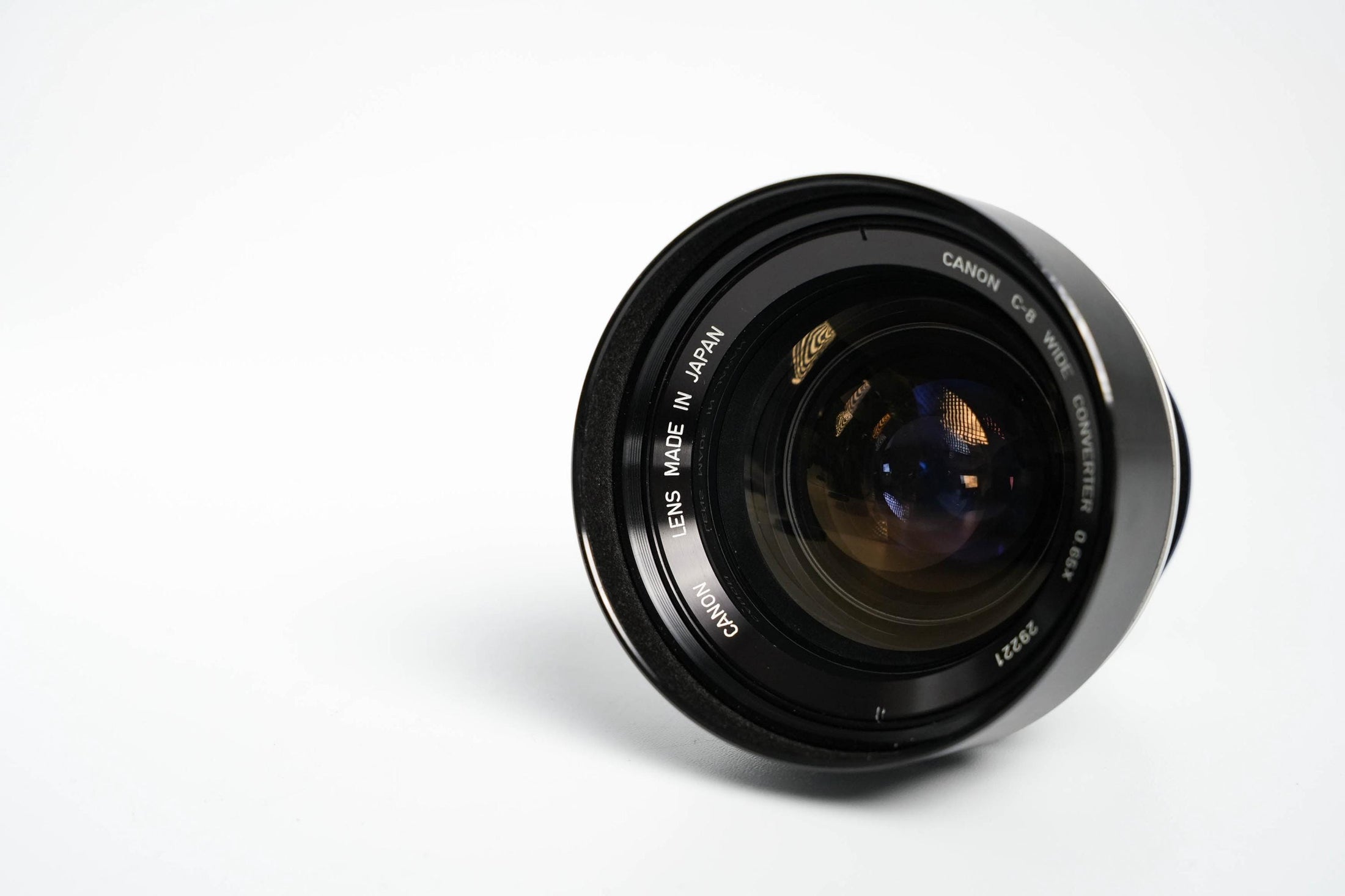 Canon C-8 Wide Converter 0.65x – Groothoek Conversielens voor Super 8