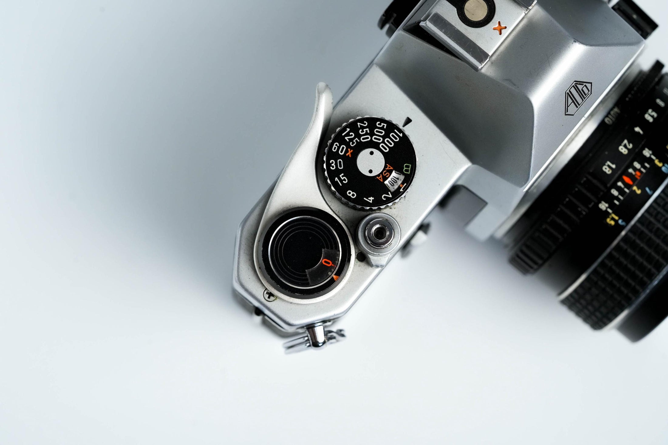 Pentax Spotmatic F + SMC Takumar 55mm f/1.8 – Volledig werkend + gratis 35mm film