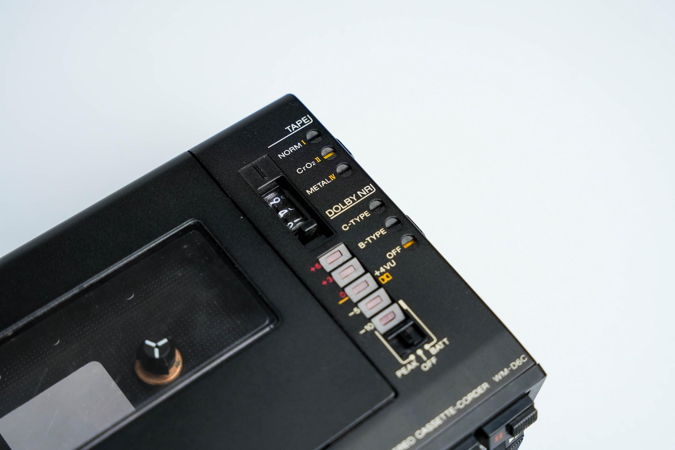 Sony Walkman WM-D6C - Zeldzame Professionele Cassette Recorder uit de Jaren '80