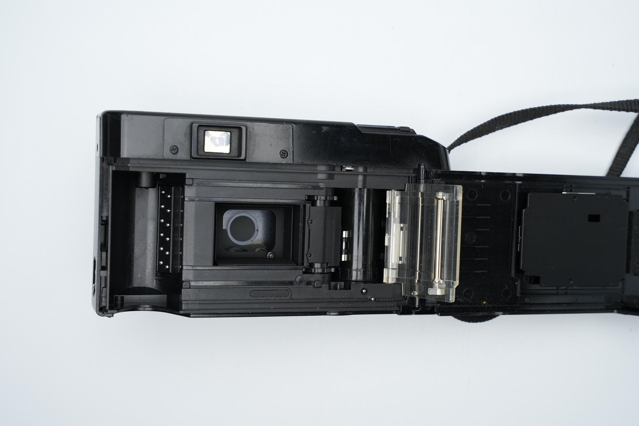 Minolta Auto Focus Tele - Klassieke Dual-Lens Point-and-Shoot Camera