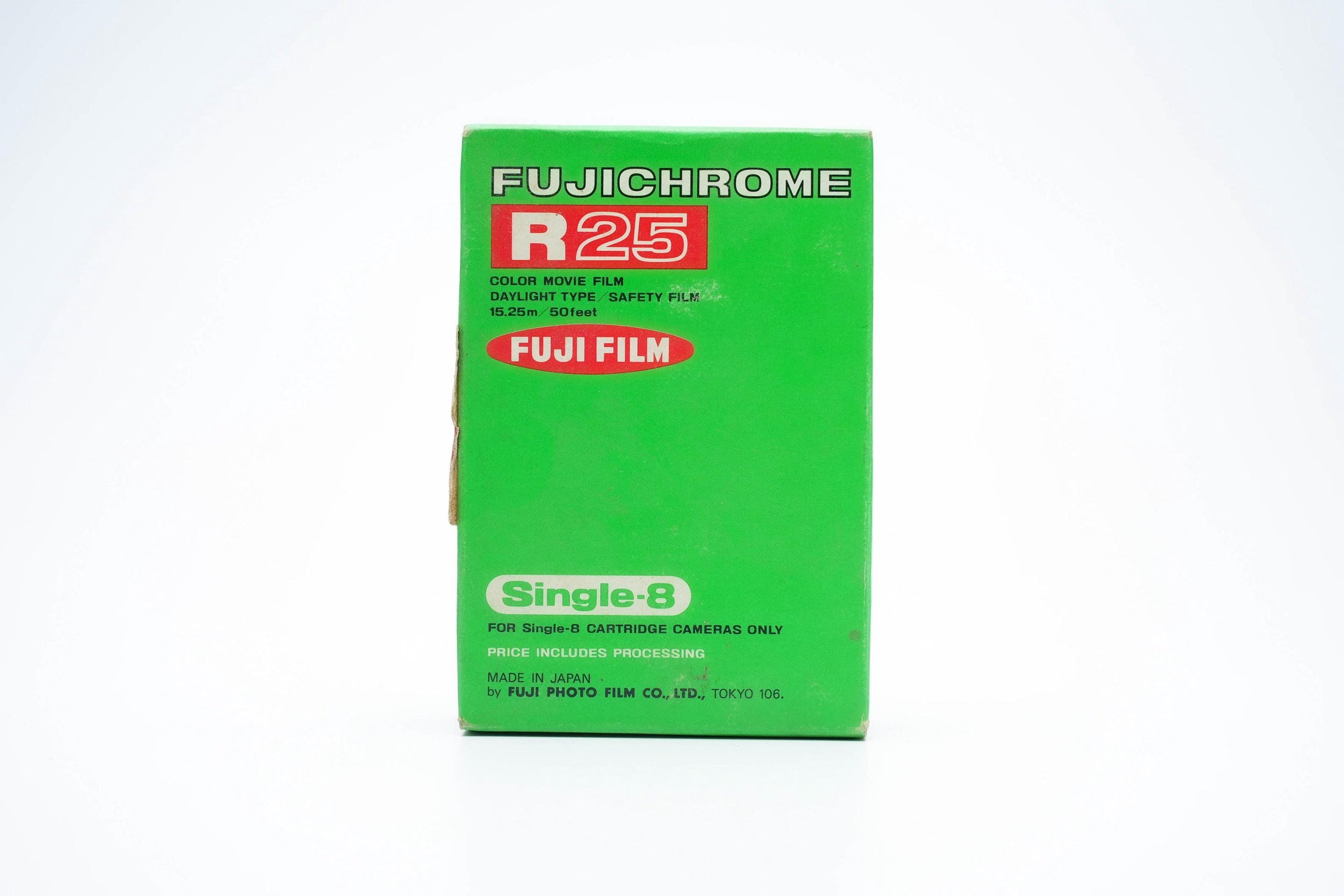 Fujifilm Fujichrome R25 Single-8 Kleurfilm – Zeldzame Vintage Film