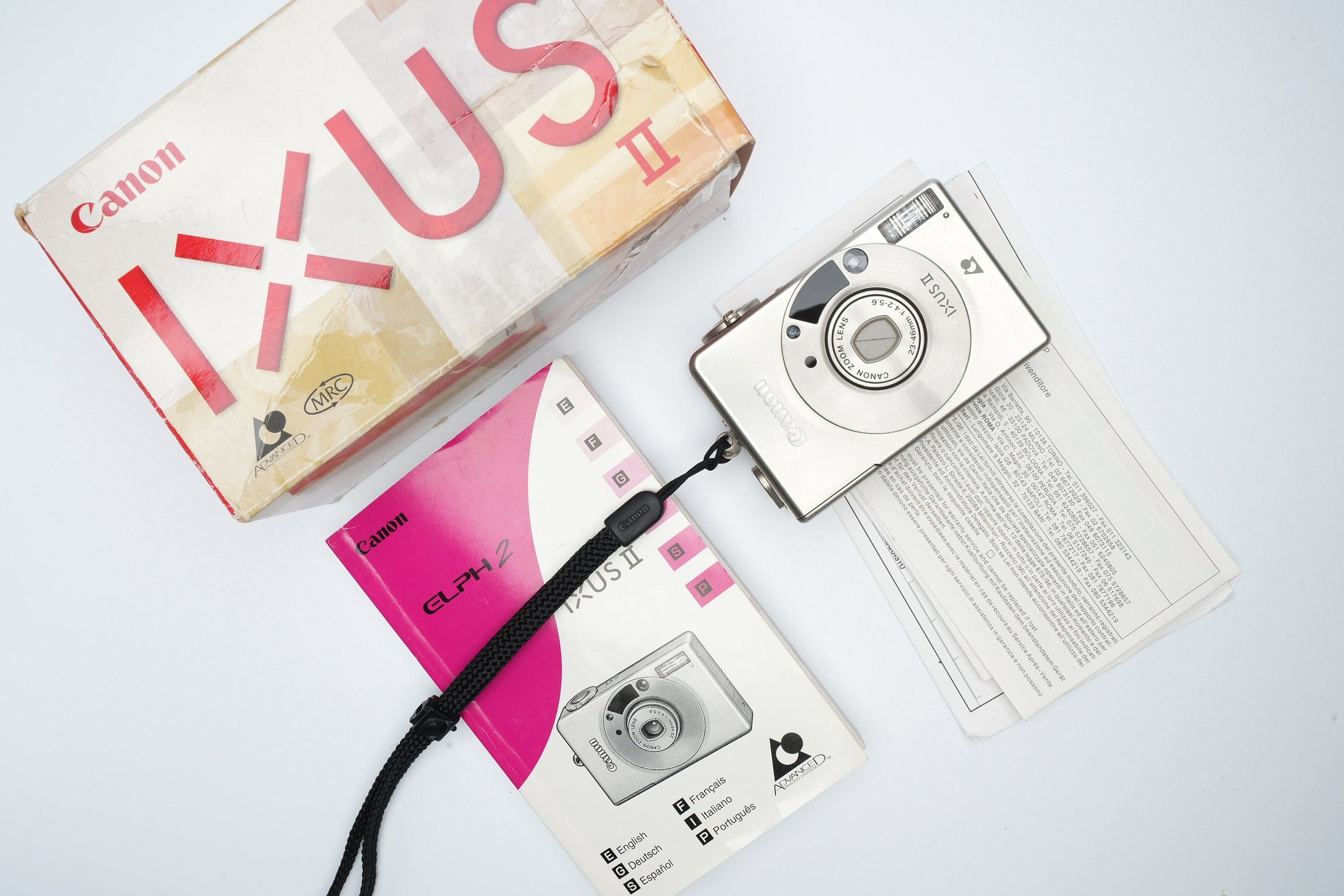 Canon IXUS II (ELPH 2) - Unseend