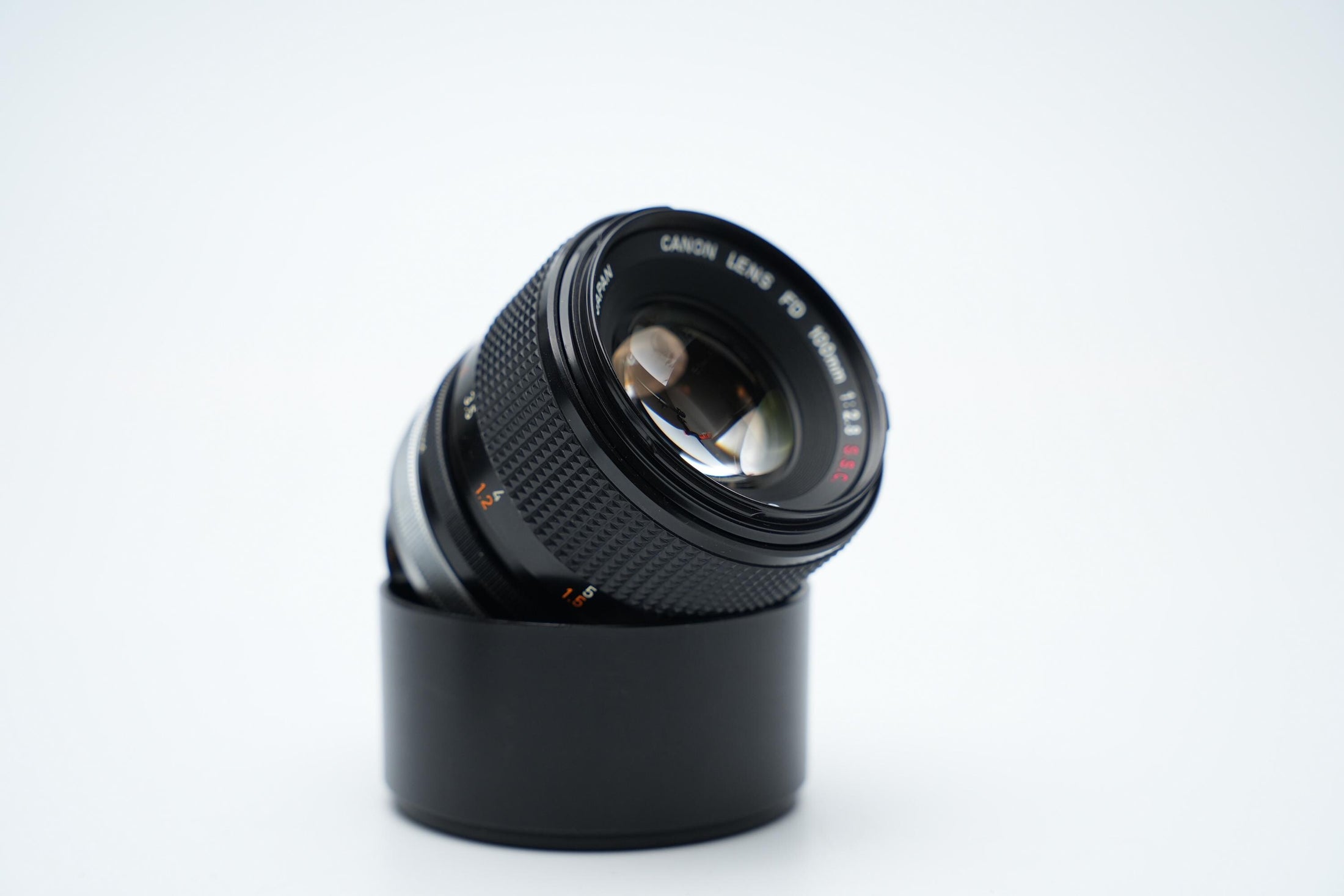 Canon FD 100mm f/2.8 S.S.C. - Unseend