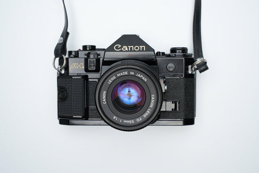 Canon A1 50mm 1.8 objectief - Unseend