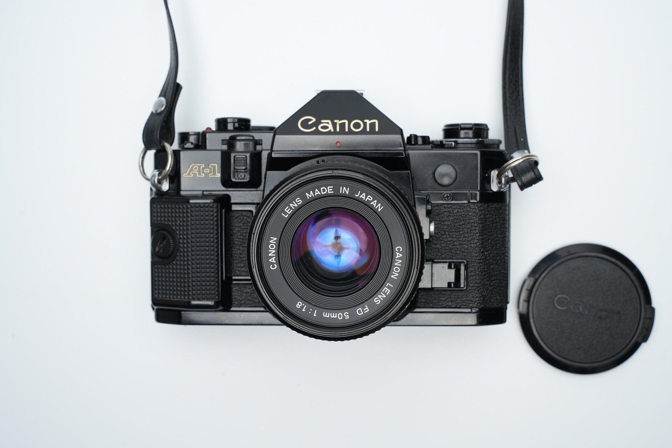 Canon A1 50mm 1.8 objectief - Unseend